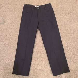 Armani Junior Elegant Dark Blue Trousers